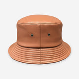 un chapeau エコレザーバケットハット