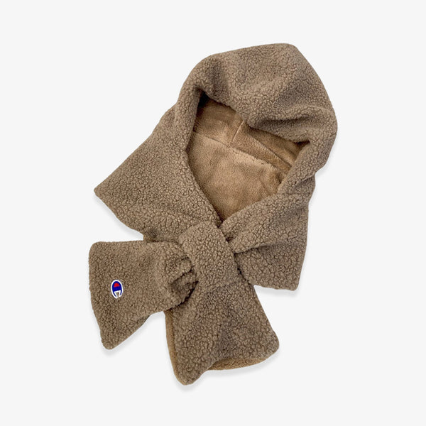 Champion　シープボアフーディーマフラー