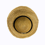 un chapeau  エッジアップラフィアハット