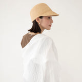 un chapeau ラフィアブレードキャップ