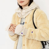 Champion ボアフィンガーレスフードグローブ