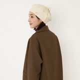 un chapeau   紐付きベレーニット