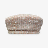 un chapeau ツイードベレー