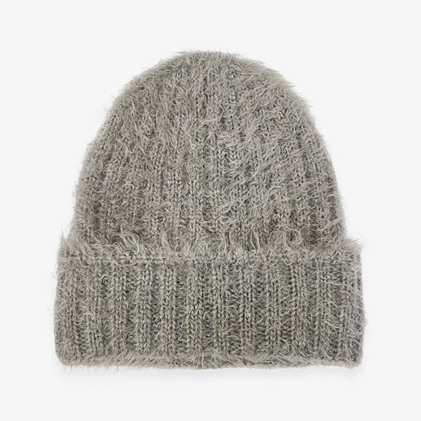 un chapeau ミンクリブニット