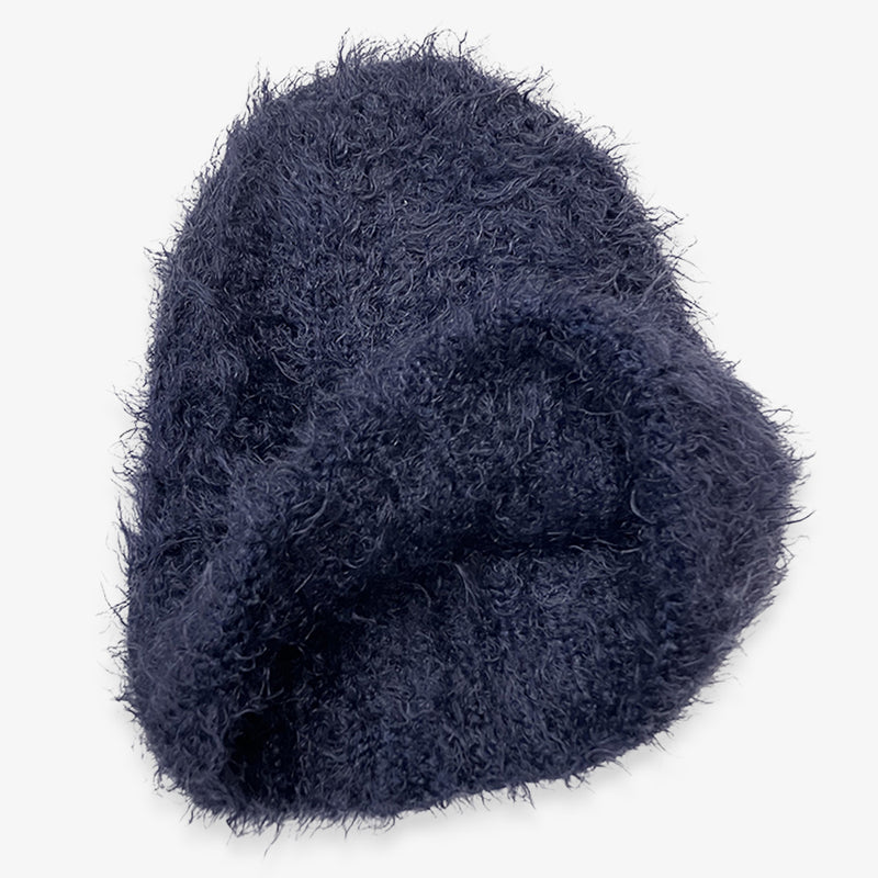 un chapeau ミンクリブニット