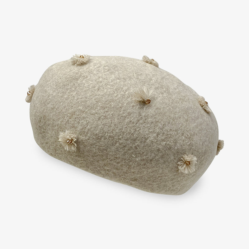 Mia Hat & Accessory   Beret Daisy