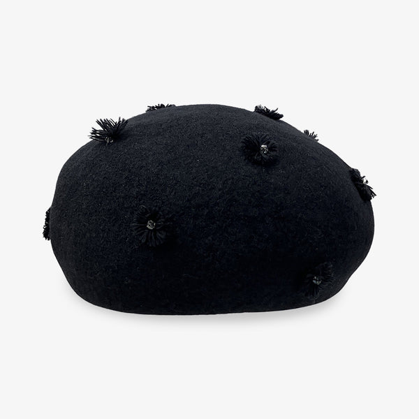 Mia Hat & Accessory   Beret Daisy