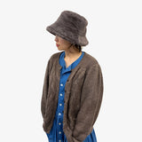 un chapeau ファーバケット