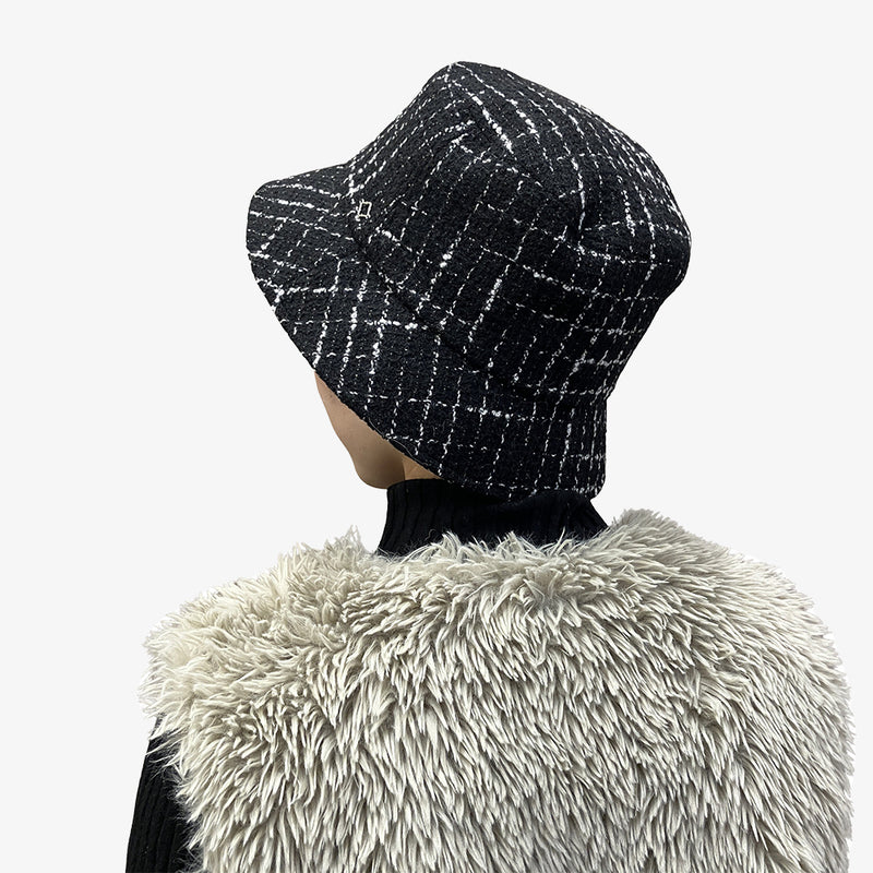 un chapeau ツイードダウンハット