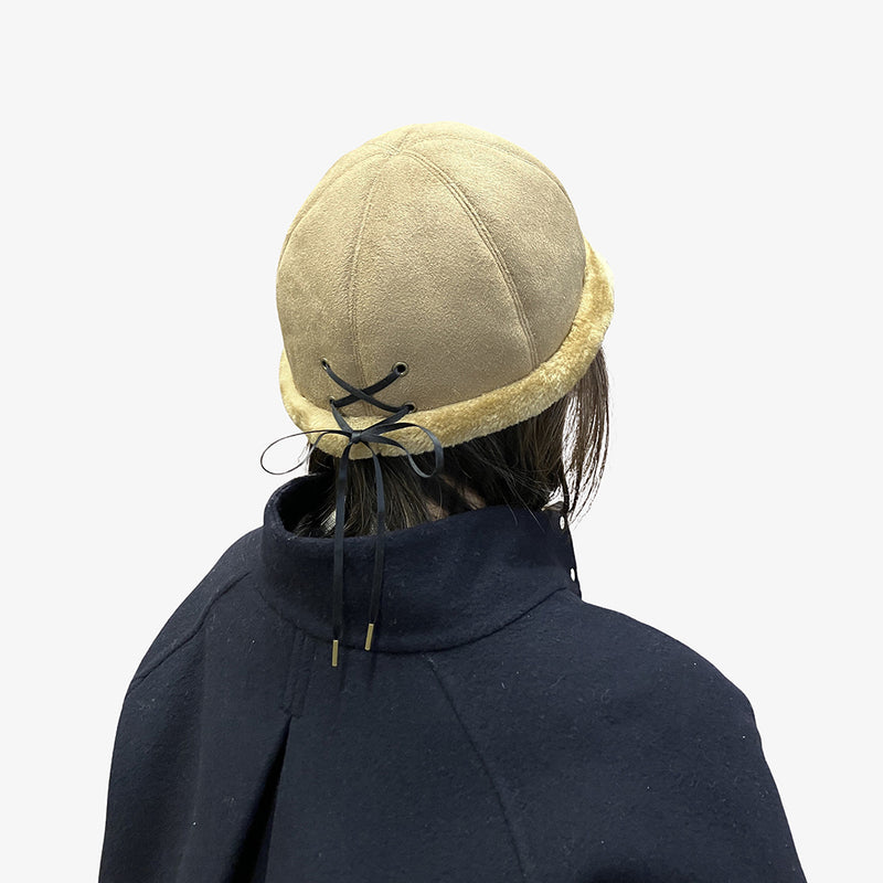 un chapeau ムートンキャップ