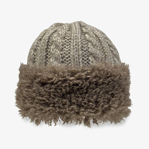 un chapeau コンビファーニット