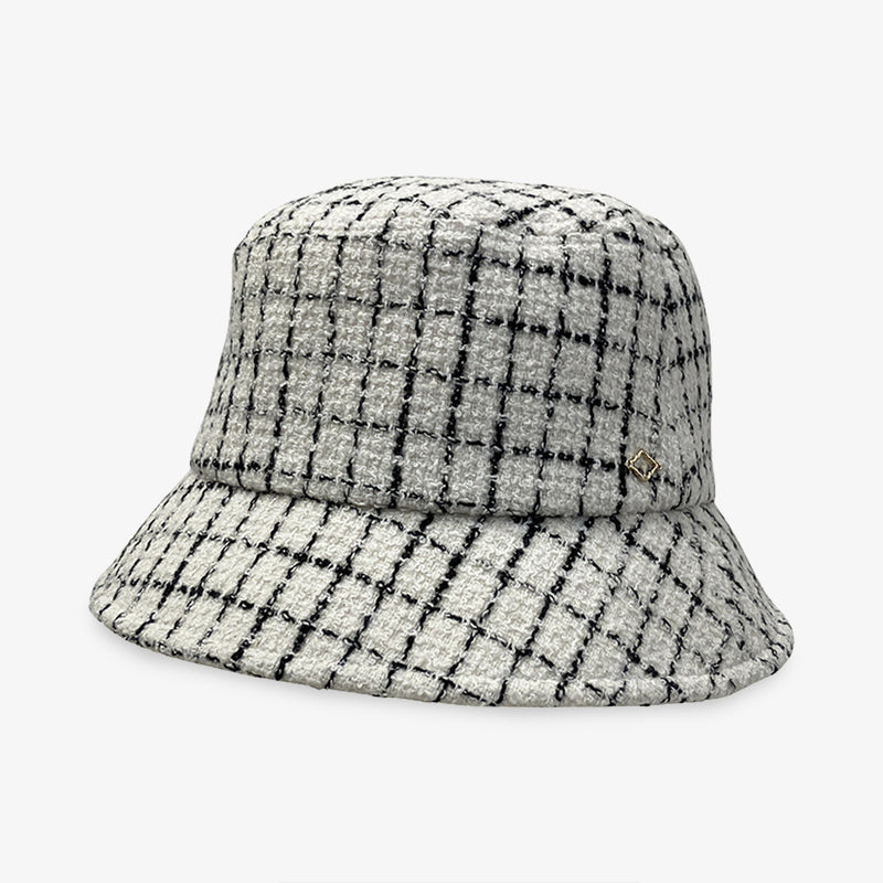 un chapeau ツイードダウンハット