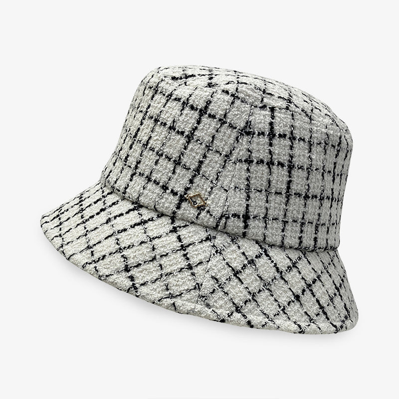 un chapeau ツイードダウンハット