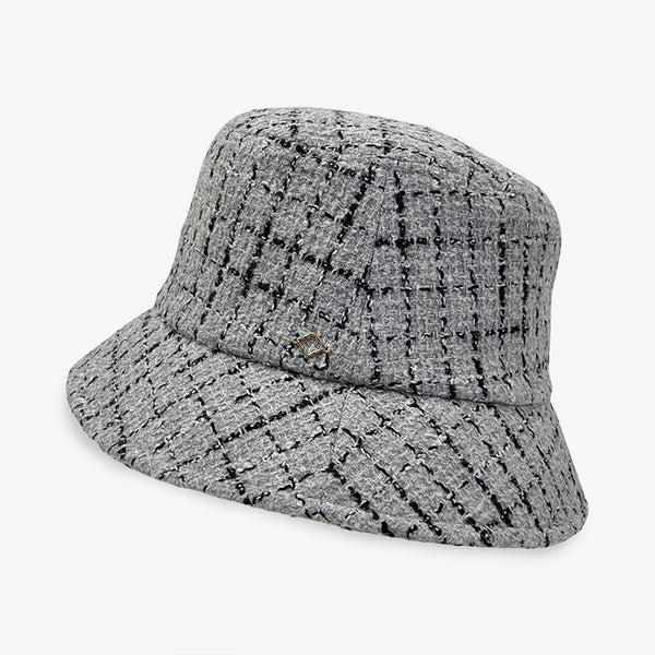 un chapeau ツイードダウンハット