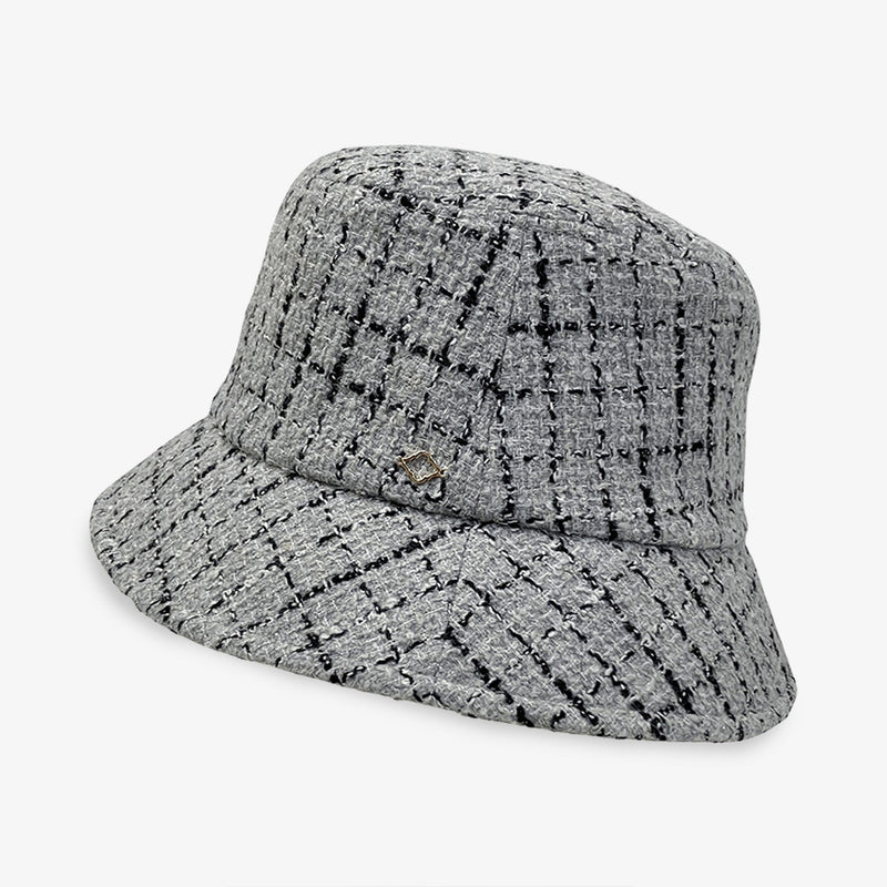 un chapeau ツイードダウンハット