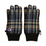 Champion　メンズチェックグローブ