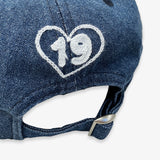 Champion　デニムエンボスローキャップ