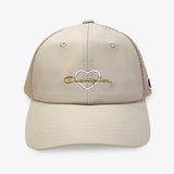 Champion　キッズ　ハートワッペンメッシュキャップ