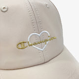 Champion　キッズ　ハートワッペンメッシュキャップ