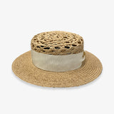 Mia Hat & Accessory　Lace Canotier