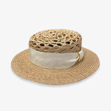 Mia Hat & Accessory　Lace Canotier