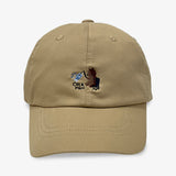 Coleman キッズ くまさん刺繡ツイルキャップ