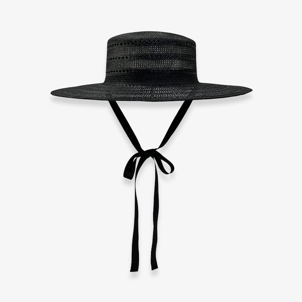 Mia Hat & Accessory     Lace Canotier