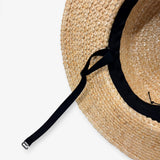 Mia Hat & Accessory   Straw canotier