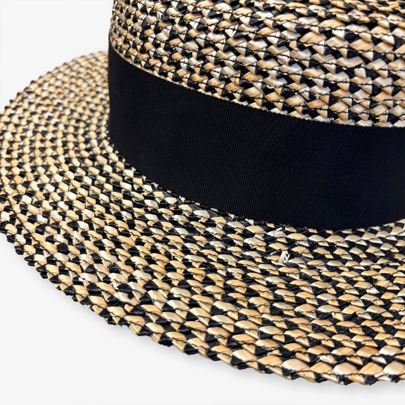 Mia Hat & Accessory Straw canotier – 林八百吉商店