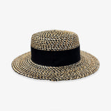 Mia Hat & Accessory   Straw canotier