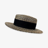 Mia Hat & Accessory   Straw canotier