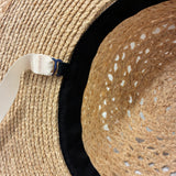 Mia Hat & Accessory    Raffia Lace Canotier (Wide)
