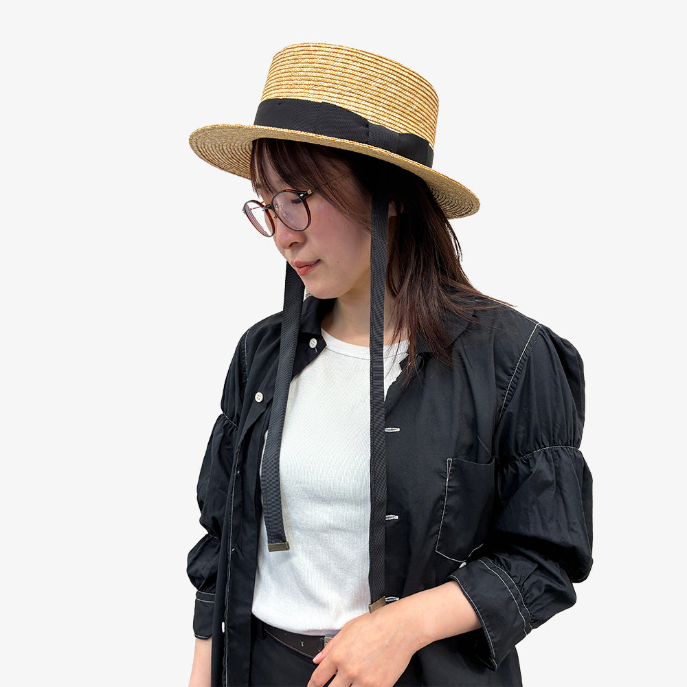 un chapeau 紐付きカンカン帽 – 林八百吉商店