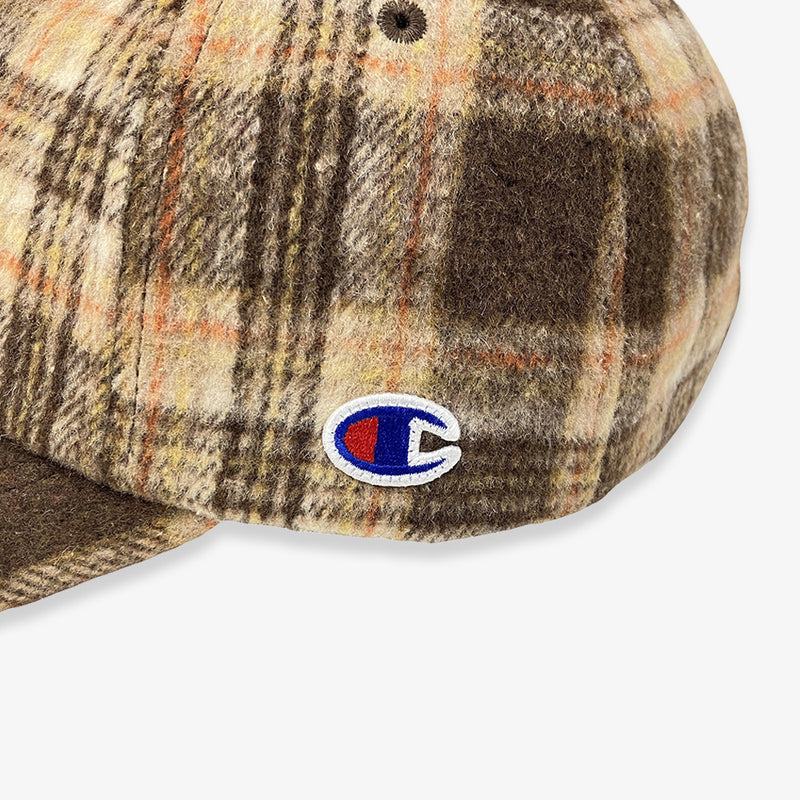 Champion  ネルチェックロングキャップ