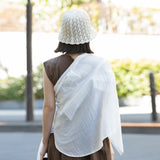 un chapeau スカラップサーモハット