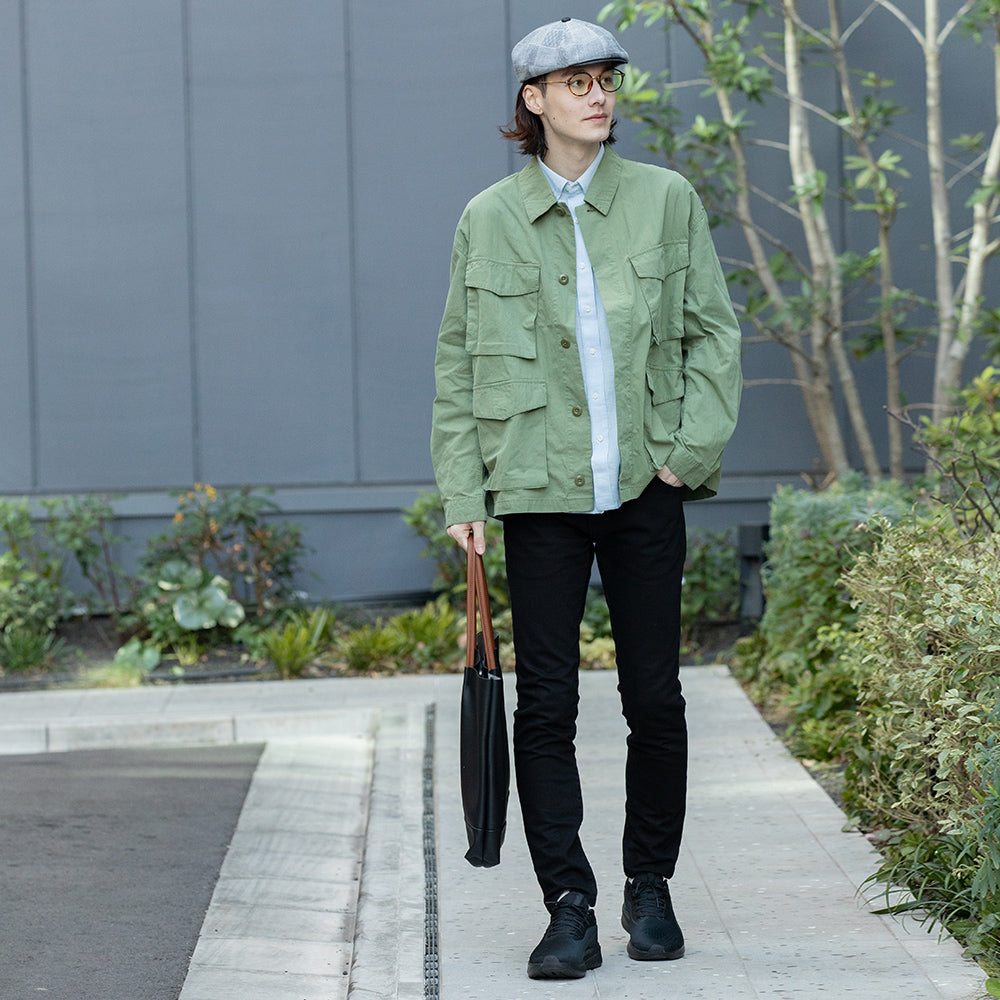 ヤク100%帽子　ブラック　BODIOS GABARDINE DARTS CASQUETTE(M Black): Yohji Yamamoto POUR HOMME｜THE