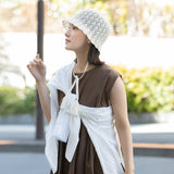 un chapeau スカラップサーモハット