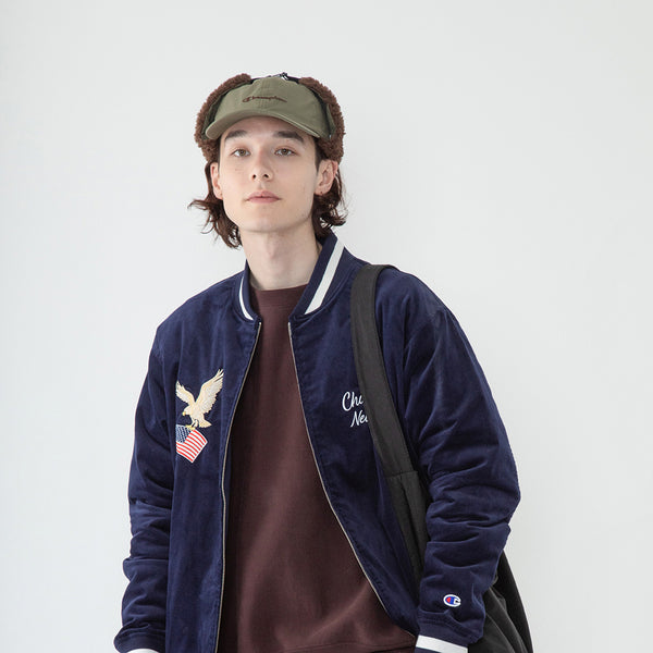 Champion　CNタフタアビエイターキャップ