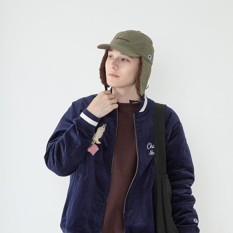 Champion　CNタフタアビエイターキャップ