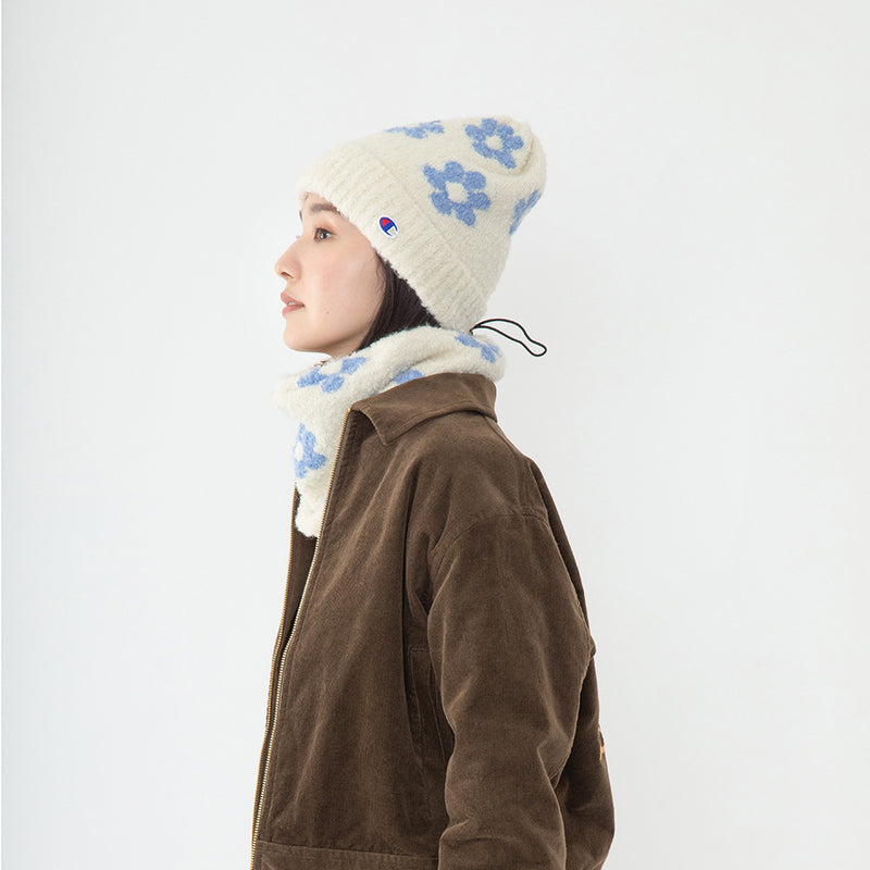 Champion　フラワーニットネックウォーマー