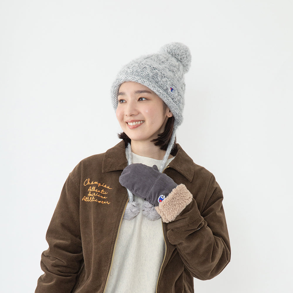 【新品未使用】ラッピングショッパーつき オーエンバリー ムートン手袋 ミトン 指なしシープスキンミトン TUBE MITTEN／Owen Barry（オーエン