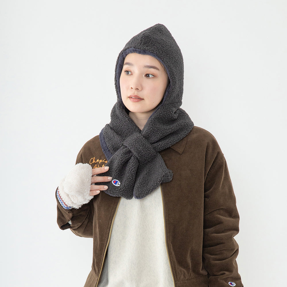 Champion シープボアフーディーマフラー – 林八百吉商店