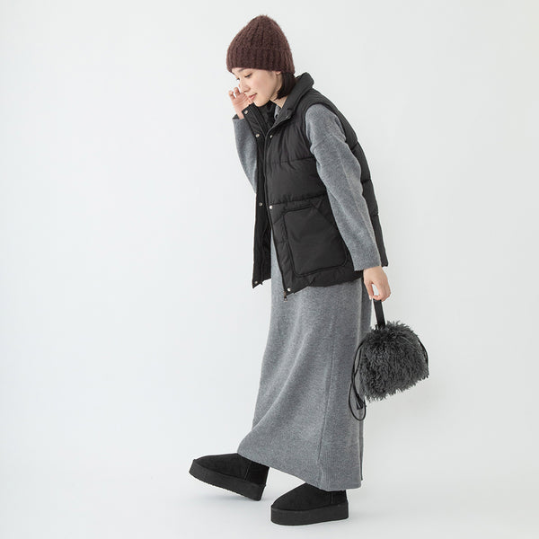 un chapeau ミンクケーブルワッチ