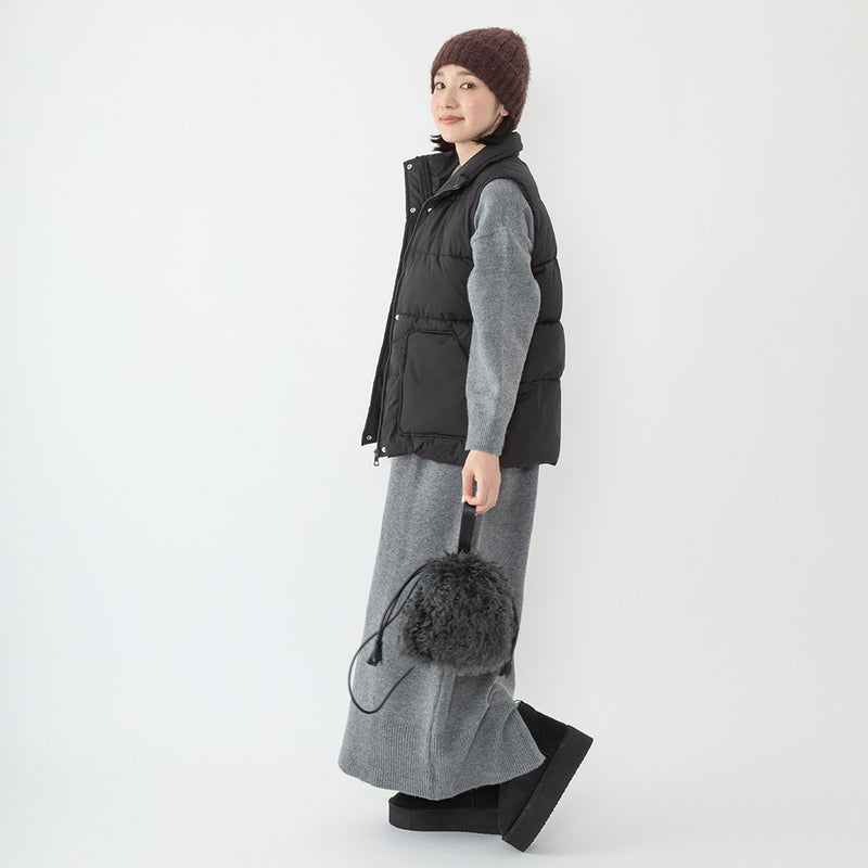 un chapeau ミンクケーブルワッチ