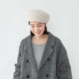 un chapeau ツイードベレー
