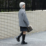 un chapeau ミンクニットウィンター