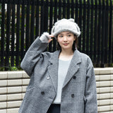 un chapeau ミンクニットウィンター
