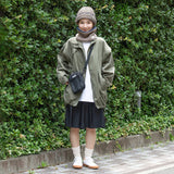 Coleman 裏ボアケーブル編みワッチ
