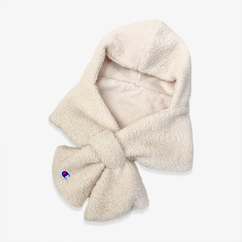 Champion　シープボアフーディーマフラー